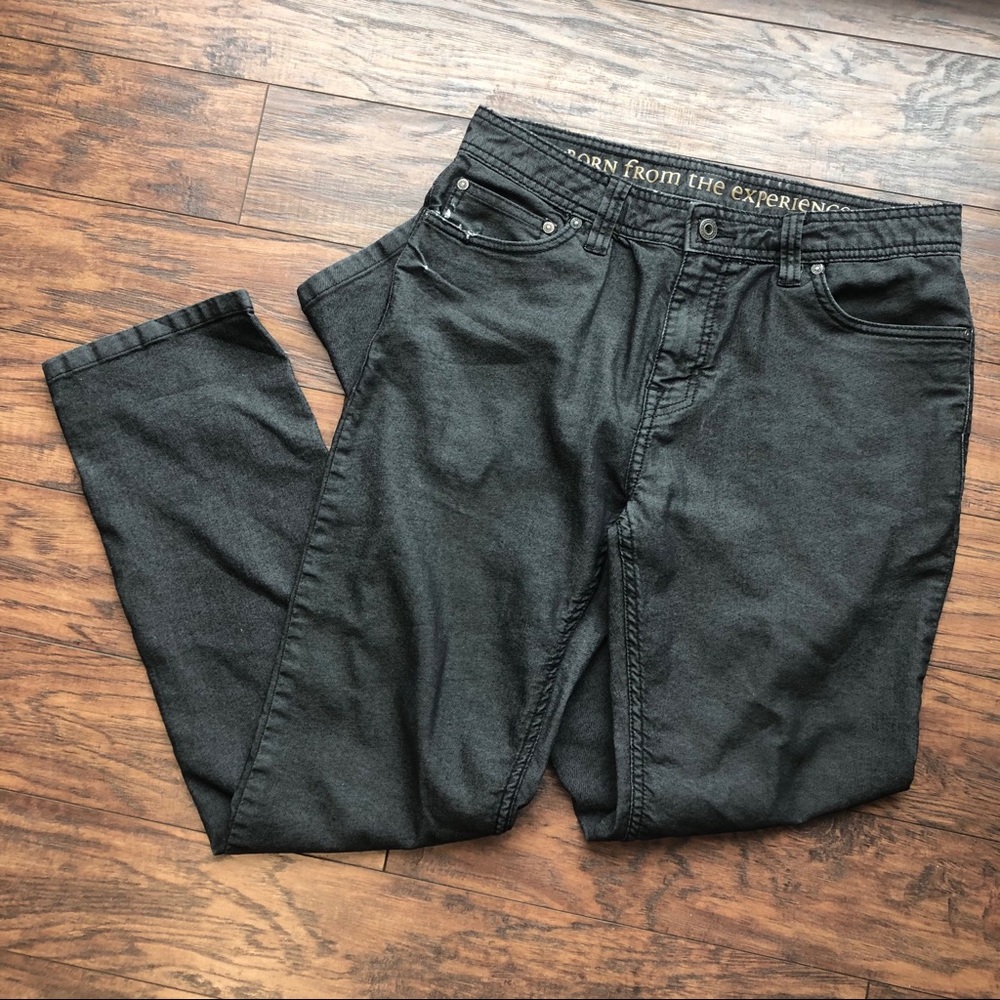 Prana slim fit Bridger Jean Dark Charcoal 34 x 34